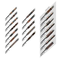 DFA390 90% Tungsten Dart Nylon Shafts - In Wallet - Blister. 25gr Formula 109425 -All Mode Shop 1094 FSA390 90 Dart Barrels LR 165130a7 25b5 4a96 9260 31243802037b