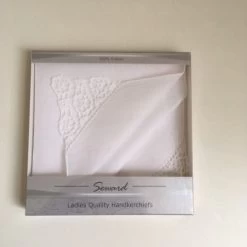 Seward Laced Corner Hankie 2pk Ladies
