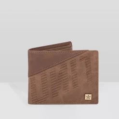 Unit PU Mens Wallet Tract -All Mode Shop 201126008 DK TAN.progressive 1