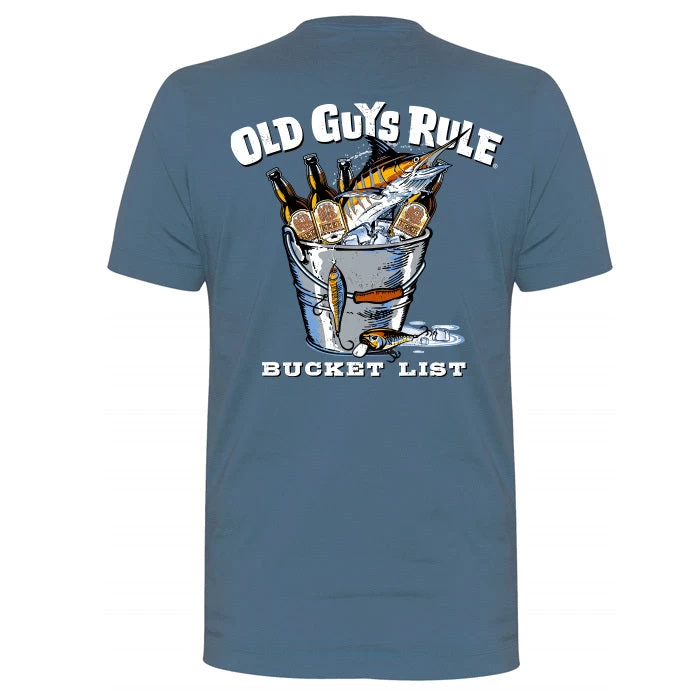 OGR Bucket List Tee Mens Stone Blue 4 OGR Bucket List Tee Mens Stone Blue - Image 2