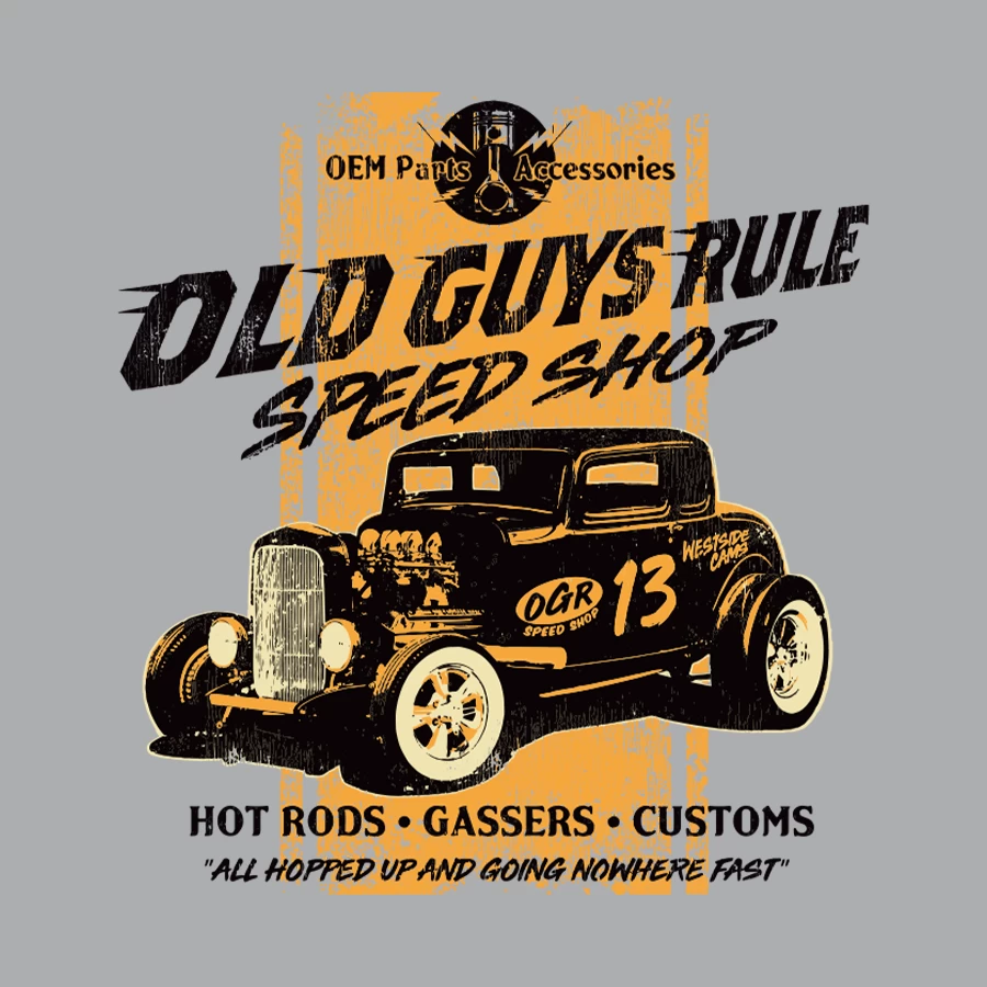 OGR Speed Shop T Shirt Mens 4 OGR Speed Shop T Shirt Mens - Image 2