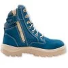 Souther Cross Zip Boot Steel Blue Ladies -All Mode Shop 512761BLUE