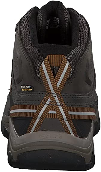 Keen Targhee III Mid Wide Footwear Mens Black Olive Golden Brown 5 Keen Targhee III Mid Wide Footwear Mens Black Olive Golden Brown - Image 3