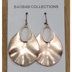 Baobab Earrings Lily Rose Gold