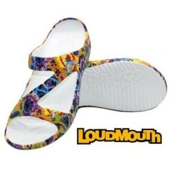 Dawgs Ladies Sandal Woodystock White Loudmouth
