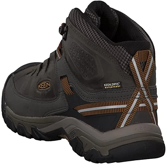 Keen Targhee III Mid Wide Footwear Mens Black Olive Golden Brown 6 Keen Targhee III Mid Wide Footwear Mens Black Olive Golden Brown - Image 4