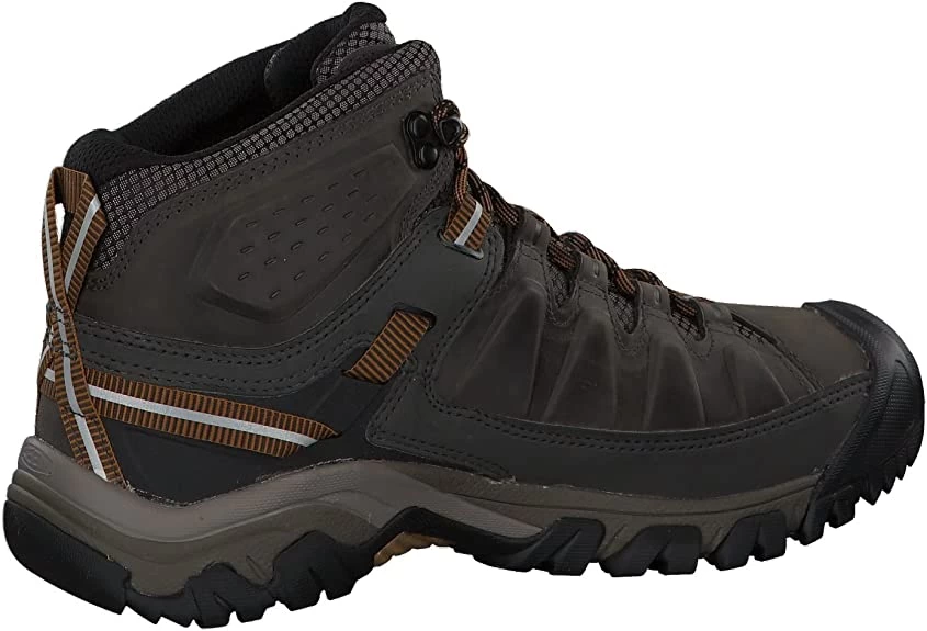Keen Targhee III Mid Wide Footwear Mens Black Olive Golden Brown 4 Keen Targhee III Mid Wide Footwear Mens Black Olive Golden Brown - Image 2