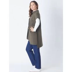 Cordelia Poncho Button Down -All Mode Shop 7429878120614 33929307685030