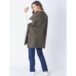 Cordelia Poncho Button Down -All Mode Shop 7429878120614 33929310142630