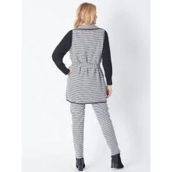 Luna Sky Long Vest Houndtooth 9 Luna Sky Long Vest Houndtooth -All Mode Shop 7429878153382 33929498427558