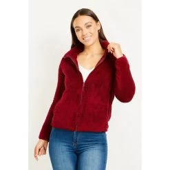 Caroline Morgan Jacket Faux Fur