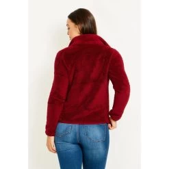 Caroline Morgan Jacket Faux Fur -All Mode Shop 7429878218918 33929568092326