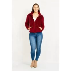 Caroline Morgan Jacket Faux Fur -All Mode Shop 7429878218918 33929570287782