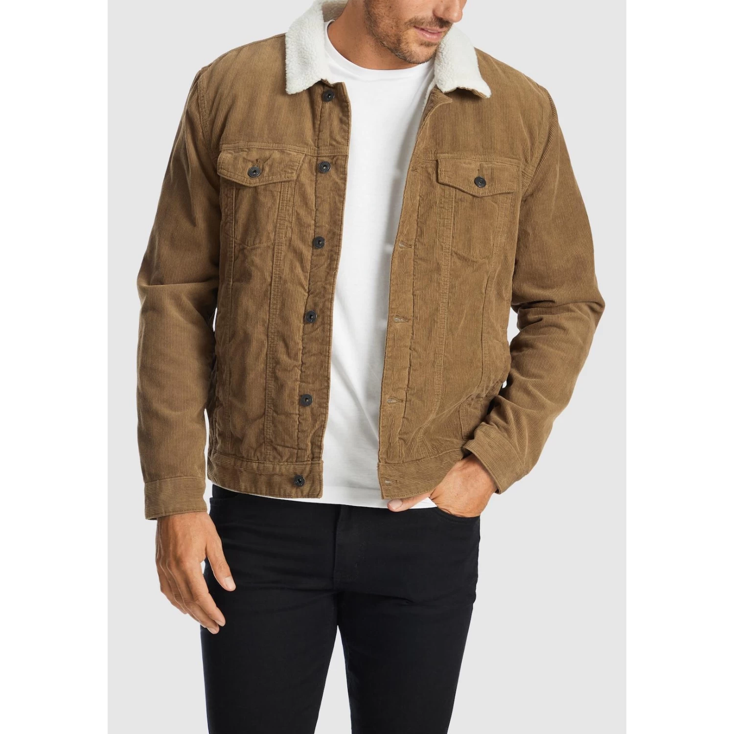 Connor Cord Jacket Buxton Mens 4 Connor Cord Jacket Buxton Mens - Image 2