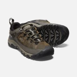Keen Footwear Men's Targhee III Waterproof Wide Bungee Cord Black -All Mode Shop 7541010497702 40351036834109