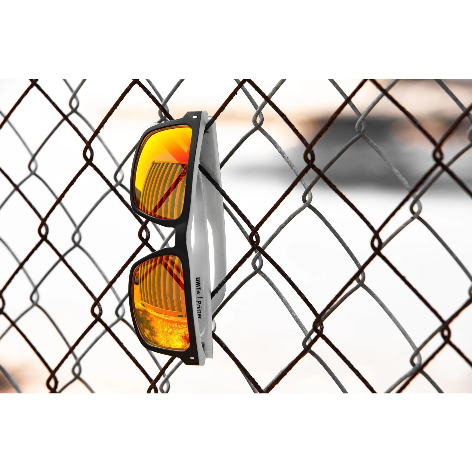 UNIT Primer Sunglasses - Matte Black White Polarised 6 UNIT Primer Sunglasses - Matte Black White Polarised - Image 4