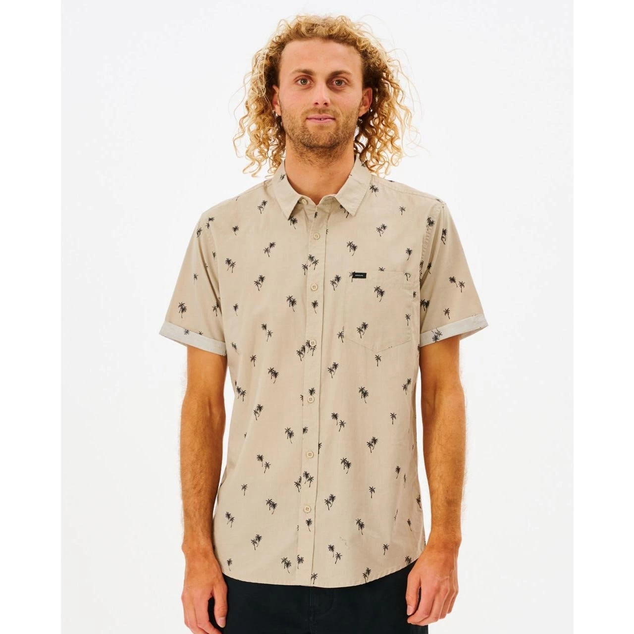 RIP CURL Paradise Palms Short Sleeve Shirt 4 RIP CURL Paradise Palms Short Sleeve Shirt - Image 2