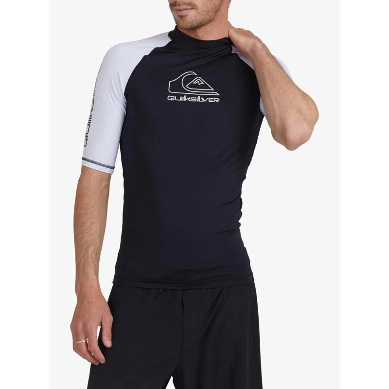 Quiksilver Mens On Tour Short Sleeve Rash Vest 7 Quiksilver Mens On Tour Short Sleeve Rash Vest - Image 5