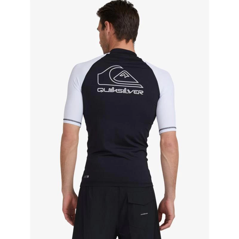 Quiksilver Mens On Tour Short Sleeve Rash Vest 10 Quiksilver Mens On Tour Short Sleeve Rash Vest - Image 8