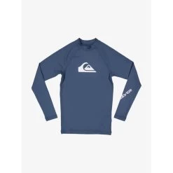 Quiksilver Boys 8-16 All Time Long Sleeve UPF 50 Rash Vest 8 Quiksilver Boys 8-16 All Time Long Sleeve UPF 50 Rash Vest -All Mode Shop 7592072216742 40050610733373