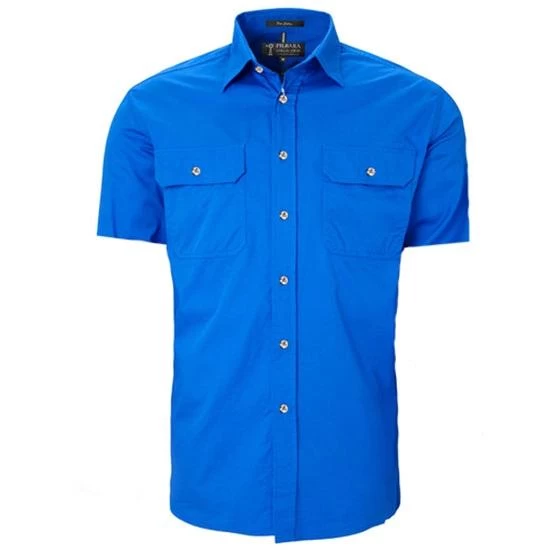 Mens Pilbara Open Front S/S Shirt 3 Mens Pilbara Open Front S/S Shirt
