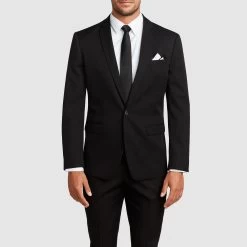 Connor Diamond Stretch Slim Suit Jacket