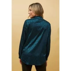 CM Satin LS Shirt Emerald -All Mode Shop 8194020639037 40842638459197