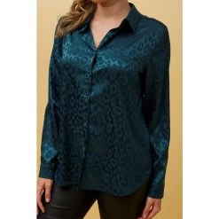 CM Satin LS Shirt Emerald -All Mode Shop 8194020639037 40842638721341