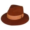 Avenel Wool Felt Hat Ladies Fedora Savannah -All Mode Shop 8253329703229 41096947237181