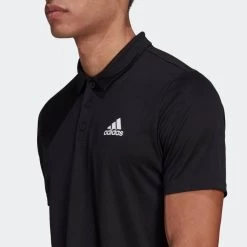 Adidas Mens Tee -All Mode Shop AEROREADY Designed To Move Sport Polo Shirt Black GM2134 41 detail e1bacbbf b729 4ba2 b460 d266c2b44f68
