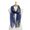 Taylor Hill Scarf Golden Wattle Gift Enveloped 1 Taylor Hill Scarf Golden Wattle Gift Enveloped -All Mode Shop AGCS1016Navy