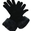 Avenel Polar Fleece Flove W Faux Fur Cuff Ladies 1 Avenel Polar Fleece Flove W Faux Fur Cuff Ladies -All Mode Shop Avenel14