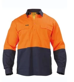 Bisley Hi Vis CF Shirt LS Mens BSC6267
