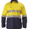 Bisley Hi Vis CF Shirt LS Taped BSC6896 1 Bisley Hi Vis CF Shirt LS Taped BSC6896 -All Mode Shop Bisleyhivisyellow6896