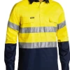 Bisley Hi Vis CF LS Shirt Taped BTC6456 -All Mode Shop Bisleyhivisyellowbtc6456