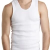 Bonds Chesty Athletic Cotton Singlet M37566 -All Mode Shop BondsM37566WhiteChestyBonds