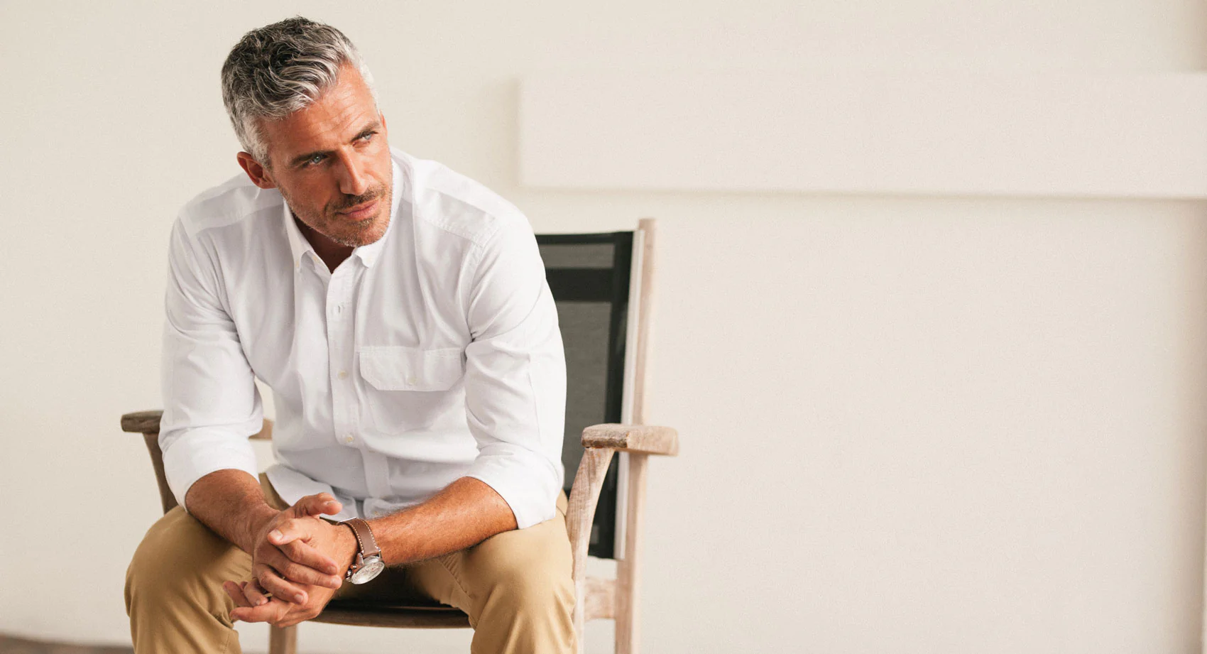 All Mode Shop -All Mode Shop Builder White Oxford Sitting Banner