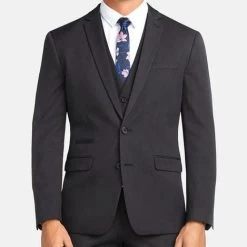 Connor Diamond Slim Jacket Suit Mens