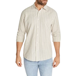 Connor Shirt LS Saunders Mens Sand