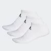 Adidas Sock 3Pk Low DZ9384 -All Mode Shop Cushioned Low Cut Socks 3 Pairs White DZ9384 03 standard