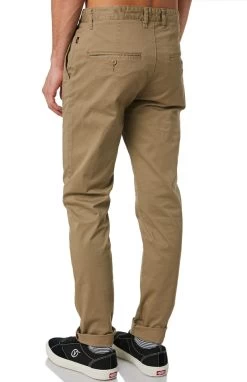 Globe Goodstock Slim Chino Mens 8 Globe Goodstock Slim Chino Mens -All Mode Shop GlobeKhaki3