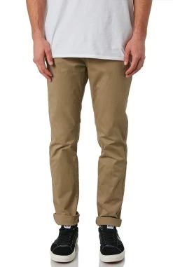 Globe Goodstock Slim Chino Mens 10 Globe Goodstock Slim Chino Mens -All Mode Shop GlobeKhaki5