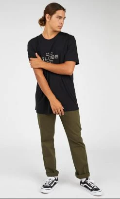 Globe Chino Slim Mens -All Mode Shop GlobeOlive3