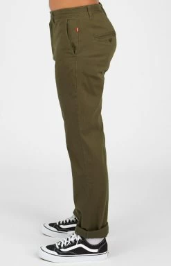 Globe Chino Slim Mens -All Mode Shop GlobeOlive4