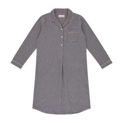 Magnolia Lounge LS Brushed Cotton Night Shirt Houndstooth Ladies -All Mode Shop Image 20230406153024