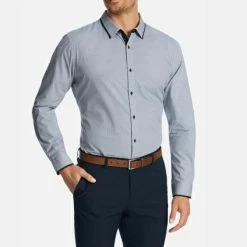 Connor Shirt LS Slim Blount Mens
