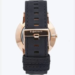 Rip Curl Watch Latch Rose Gold Leather -All Mode Shop Latch Rose Gold Leather Watch A3133G back view
