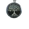 Vanessa Silver Leaf Pendant Tree Of Life