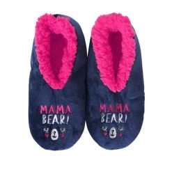 Snuggups Non Slip Mamma Bear Slippers Ladies