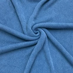 Taylor Hill Cowl Neck Poncho -All Mode Shop THSP1027EgyptianBlue 2